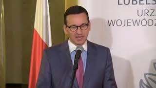 Mateusz Morawiecki opowiada fraszkę [upl. by Lunneta]