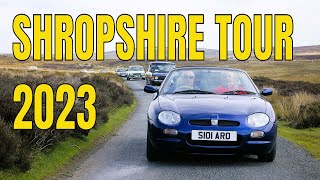 2023 Classic Car Tour Of Shropshire [upl. by Aneerol]