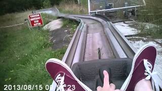 Tobogganing at Swadlincote Ski Centre [upl. by Danuloff296]