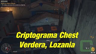 Criptograma Chest Walkthrough  Verdera Lozania [upl. by Rafaello]