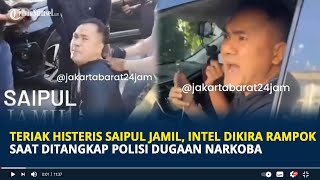 Teriak Histeris Saipul Jamil Intel Dikira Rampok Saat Ditangkap Polisi Dugaan Narkoba [upl. by Wadleigh]