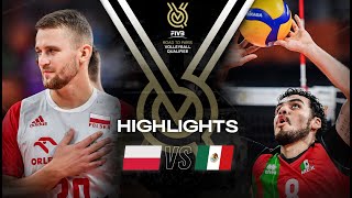 🇵🇱 POL vs 🇲🇽 MEX  Highlights  Mens OQT 2023 [upl. by Ayote]