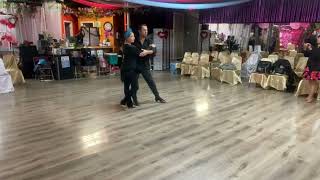 Fan to Alemana Rumba Lesson to Music [upl. by Odravde]