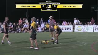 2023 Spikeball The Championship Open Pro Finals  Kingdom Come vs Critical Hit [upl. by Niahs]