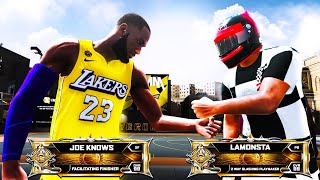 LaMonsta AND JOEKNOWS IS THE NEW UNDEFEATED DUO ON NBA2K20 DOUBLE ISOLATIONmustwatch [upl. by Nagyam808]