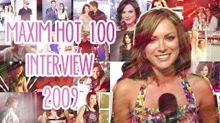 Danneel Ackles Harris Maxim Hot 100 Interview [upl. by Va]