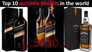 Top 10 ALCOHOL Brands in the world [upl. by Janeta]