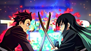 Muichiro Tokito Training Tanjiro Demon Slayer S4 Episode 4 Twixtor Clips 4K  CC [upl. by Alber]