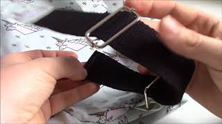 installer une boucle de réglage sur un sac tuto couture [upl. by Rosen]