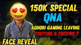 150K Special QNA  Aghori Gaming Last Video  😭 [upl. by Scarlett]