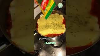 How to make Chicken Parmesan Big FlipFlops savvytricks shorts household hacks tipsandtricks [upl. by Mossolb]