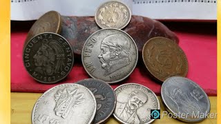 LAS 10 MONEDAS MAS VALIOSAS nikel y cobré México [upl. by Pappas]