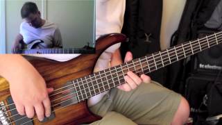 Warmoth Gecko 5 string bass w Bartolini electronics sound samples [upl. by Nerak538]