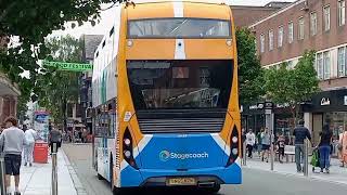 buspotting in Exeter high street [upl. by Yliak]