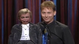 David Strassman and Chuck Woods Ventriloquist Act 1995  MDA Telethon [upl. by Enelyk]