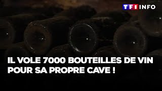 Il vole 7000 bouteilles de vin pour sa propre cave [upl. by Muhcon]