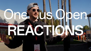 OnePlus Open Pop Up Reactions [upl. by Nylra453]