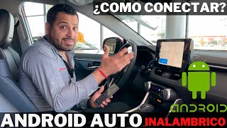 ¿COMO CONECTAR ANDROID AUTO INALAMBRICO  Paso a paso [upl. by Arok263]