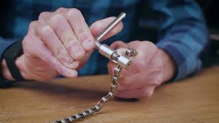 Chain Tool How to use a PRO BIKE TOOL 1 to 12 Speed chain tool [upl. by Lawtun795]