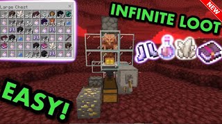 How to build Piglin Bartering Farm Minecraft  Ultimate Minecraft 120 Piglin Bartering [upl. by Lasky]