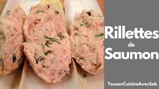 RILLETTES de SAUMON tousencuisineavecseb [upl. by Allwein942]