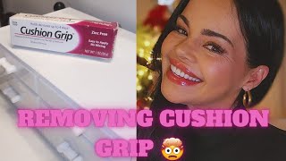 REMOVING MY OLD CUSHION GRIP 🤯fyp viralvideo trending dentures explore subscribe yt [upl. by Allianora]