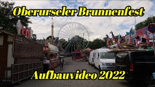 Oberurseler Brunnenfest Aufbauvideo 2022 [upl. by Hadsall]