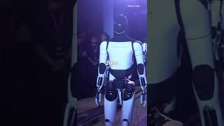 From futuristic concept to reality Watch Tesla evolvement teslabot optimus robot shorts ai [upl. by Ahtebat]