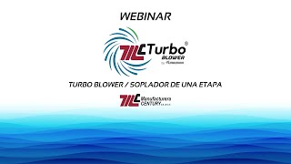 MC Turbo Blower by Turbowin Turbo Blower  Soplador de una etapa [upl. by Pudendas]