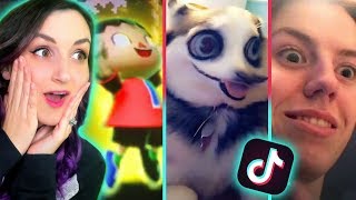 REACTING TO MY FAVORITE TIK TOK VIDEOS 3 [upl. by Azaria]