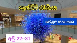 කුවේට් රැකියා පුරප්පාඩු වෙළඳ සහායක kuwait job vacancies trade helper [upl. by Sparkie]