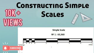 Constructing Simple Scales Practical Geography [upl. by Eyr]