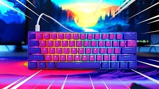 HXSJ V700 61 Keys Gaming RGB USB Keyboard  2023 New Release Edition [upl. by Schaefer876]