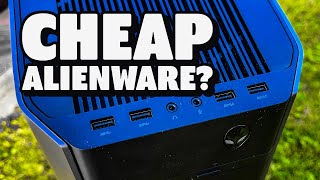 I Bought A CHEAP ALIENWARE GAMING PC [upl. by Ymmij]