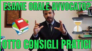 Consigli per lesame orale davvocato cosa fare subito dopo lammissione [upl. by Pizor]