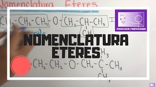 ✅Nomenclatura ÉTERES 𝘼𝙥𝙧𝙚𝙣𝙙𝙚 𝙖 𝙉𝙤𝙢𝙗𝙧𝙖𝙧 𝙘𝙤𝙢𝙤 𝘾𝙧𝙖𝙘𝙠 😎​🫵​💯​ Química orgánica [upl. by Demha]