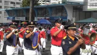 BANDA DEL CUERPO DE BOMBEROS DE PANAMA CALLE 50 3 DE NOV DEL 2012 PARTE 3 [upl. by Inar840]