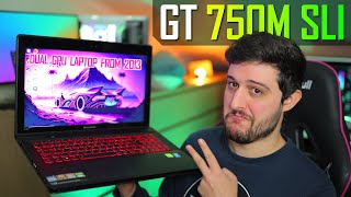 GT 750M SLI  Gaming on a Dual GPU Laptop from 2013 [upl. by Siaht331]