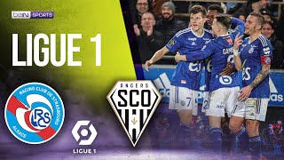 Strasbourg vs Angers  LIGUE 1 HIGHLIGHTS  02182023  beIN SPORTS USA [upl. by Ariad]