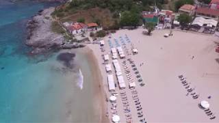 Kalogria Beach Stoupa Greece Drone Video [upl. by Pierce]