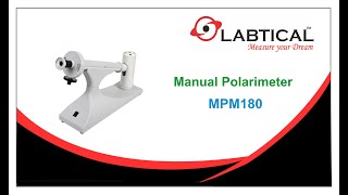 MPM180  Manual Polarimeter [upl. by Kinom]