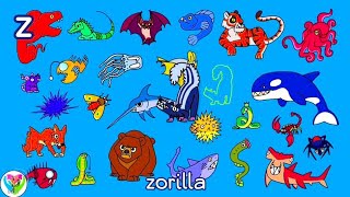 Zorilla Animal  Scary Animals A to Z [upl. by Bailey]