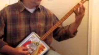 Soft Kitty Warm Kitty Big Bang Theory Cigar Box Guitar [upl. by Kcim]