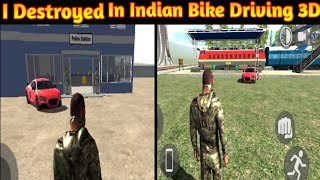 I Destroyed In Indian Bike Driving 3D  Waris Gamings [upl. by Dayna]