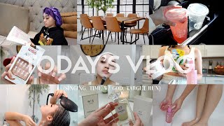 VLOG pamper night  come to target w me  online furniture shopping etc [upl. by Ecyla]