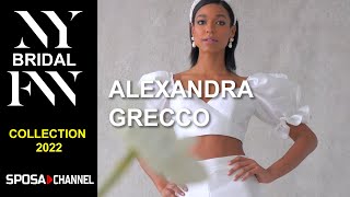 Alexandra Grecco  Bridal Collection 2022  New York Bridal Fashion Week 2021 [upl. by Eiwoh192]