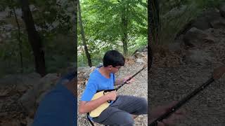 Dombra ile Kök Tu Gök Bayrak dombra turkey music dombyra kazakhstan şarkı turan [upl. by Gnouhp]