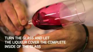 How to make a cocktail Kir Royal [upl. by Urd]