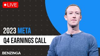 Meta Platforms Q4 2023 Earnings Call LIVE  META [upl. by Fries]