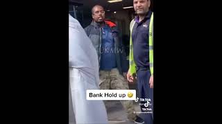 Attempted Armed Robbery On Halifax Bank With Water Pistol  Southall  LONDON 🔫 🇬🇧 [upl. by Alphonse]